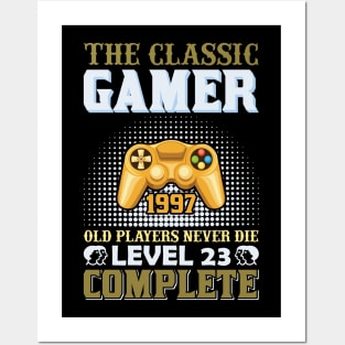 The Classic Gamer - Old Players Never die 1997 Posters and Art